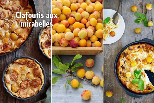 De délicieux clafoutis aux mirabelles pour l'été